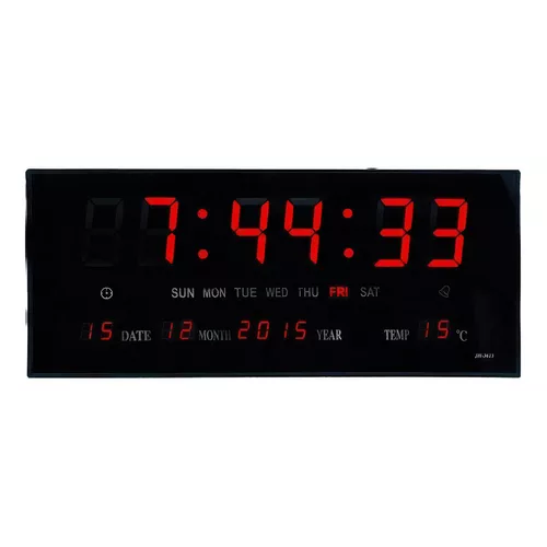 RELOJ DE PARED DIGITAL LED 3615